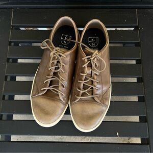 Men’s Cole Haan Crosscourt Daily Brown Leather Sneakers Size 8M